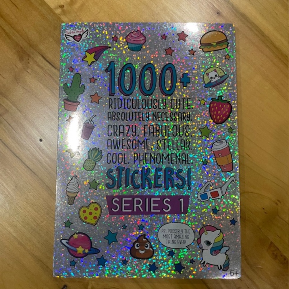 Sticker Book // 1000+ Stickers // 40 Pages